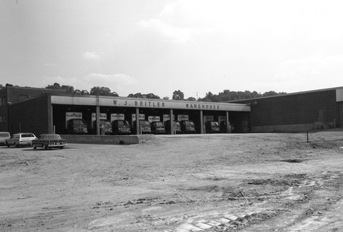 vintage photo of beitler warehouse